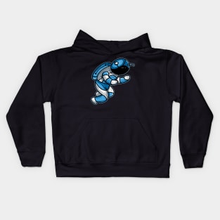 Flying Astronaut Kids Hoodie